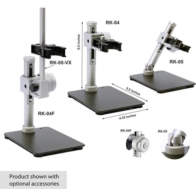 RK-05-VX Brat vertical pentru extinderea distantei de lucru la standurile RK-05